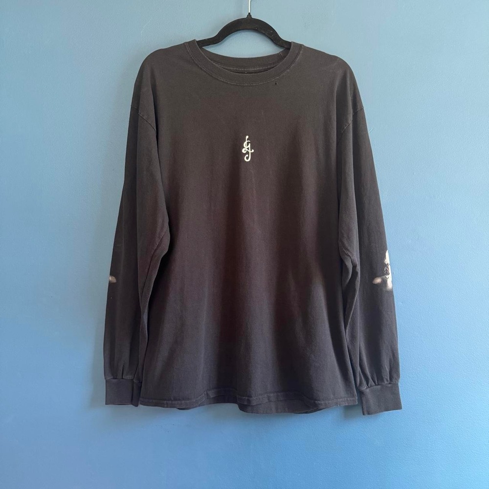 Lady Gaga Jazz Engagement T Shirt Size Large Black Long Sleeve Vegas 2019 Music